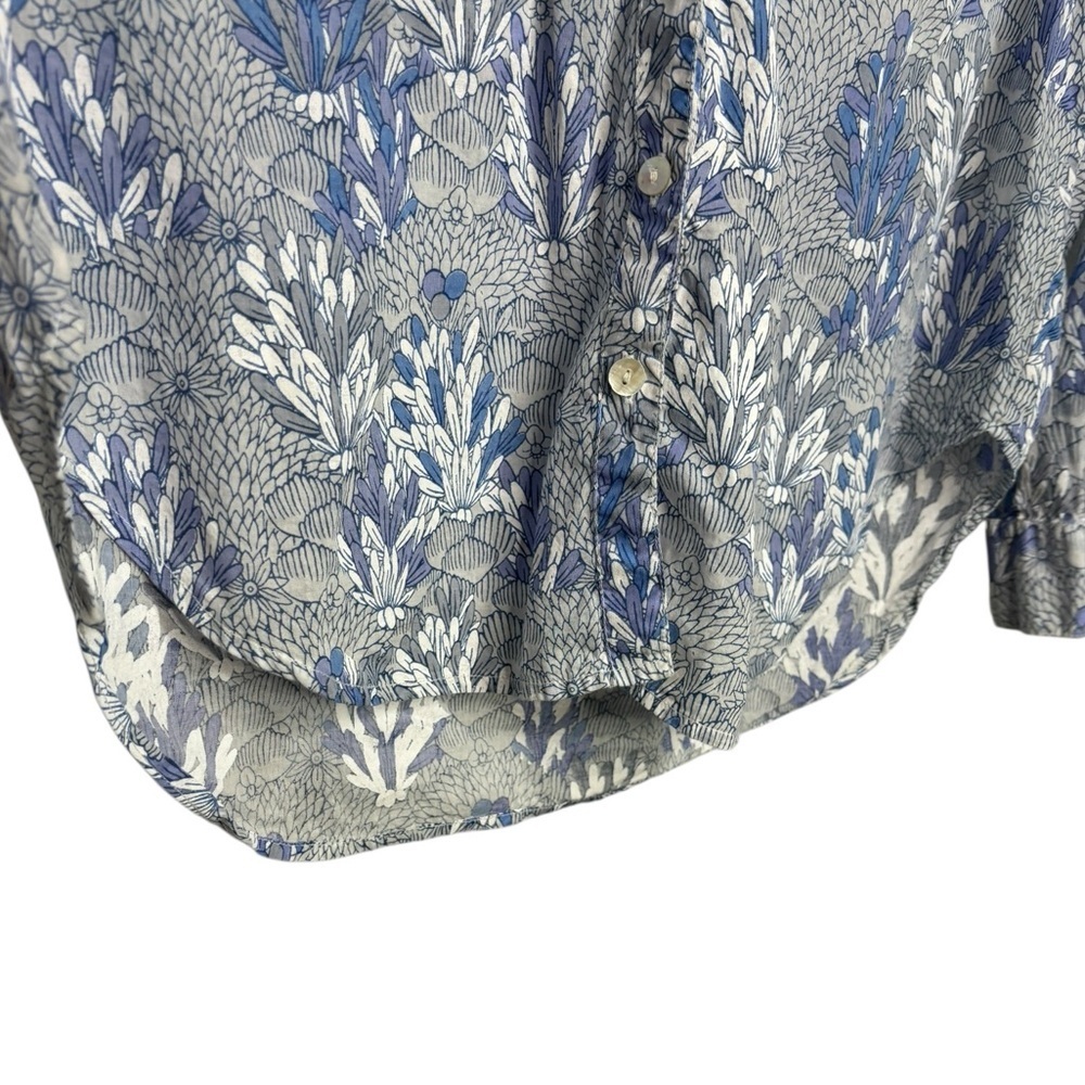 Roller Rabbit Guy Button Down Cotton Printed Shir… - image 6